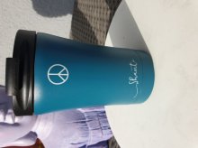 »Shanti« Coffee to go-Becher aus Edelstahl - 280 ml