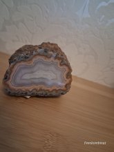 Stern Achat Geode - 7 cm