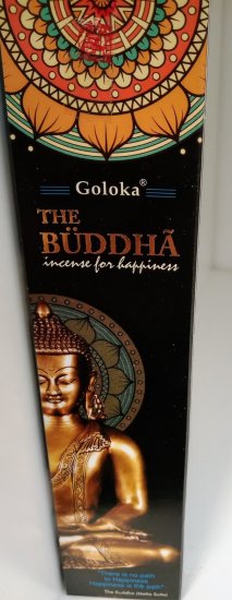 Räucherstäbchen - Goloka - The Buddha -15g - zum Schließen ins Bild klicken